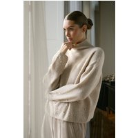 Pullover mit Perlen-Applikation von MARC AUREL