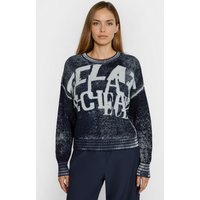 Pullover mit sportivem Druck von MARC AUREL