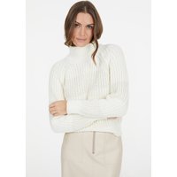Rippen-Pullover mit Pailletten-Ringeln von MARC AUREL