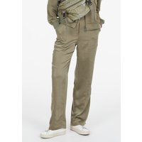 Satin-Hose mit Strickbündchen von MARC AUREL