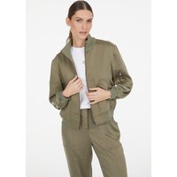 Satin-Jacke mit Strickbündchen von MARC AUREL