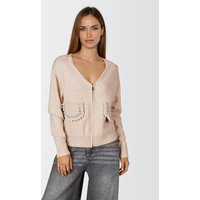 Strickjacke mit Perlen-Applikation von MARC AUREL