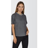 T-Shirt mit Pailleten und Stickerrei von MARC AUREL