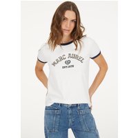 T-Shirt mit Strassapplikation von MARC AUREL