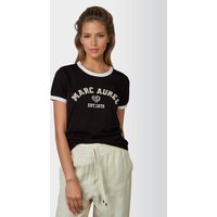 T-Shirt mit Strassapplikation von MARC AUREL