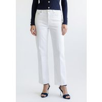 Verkürzte Jeans mit Straight Fit von MARC AUREL