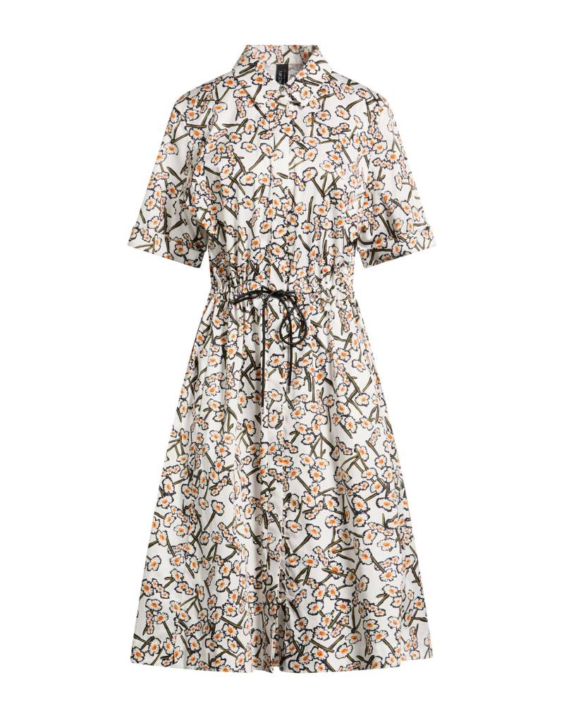 MARC CAIN Midi-kleid Damen Weiß von MARC CAIN