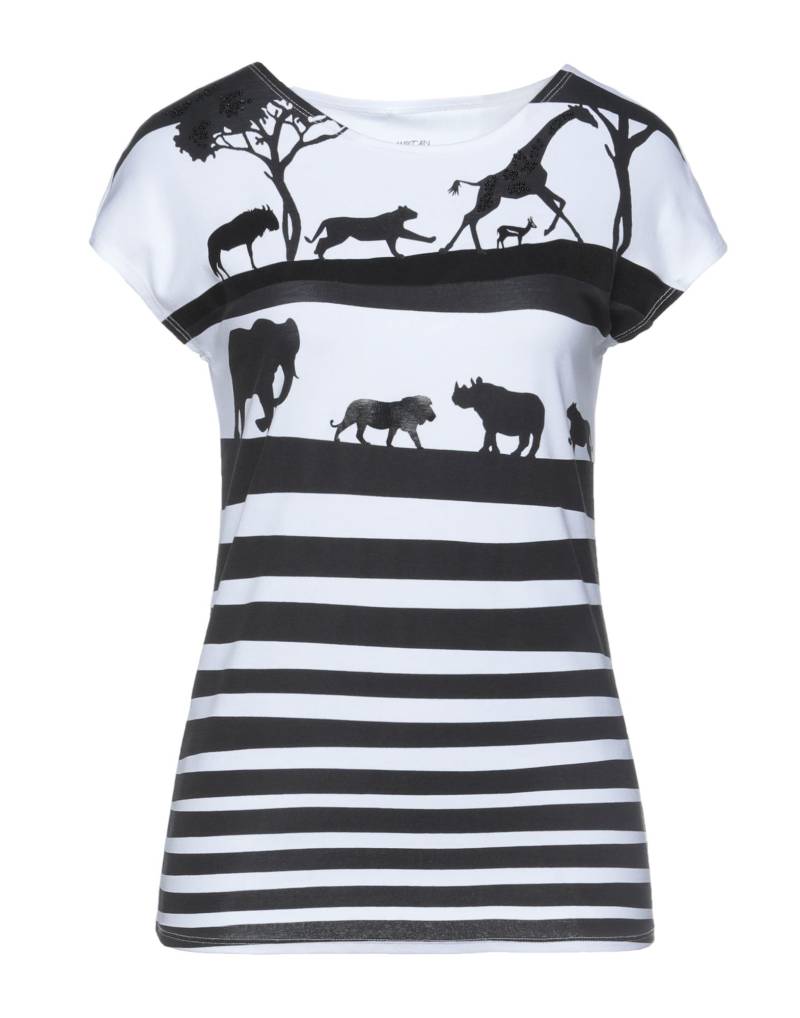 MARC CAIN T-shirts Damen Weiß von MARC CAIN