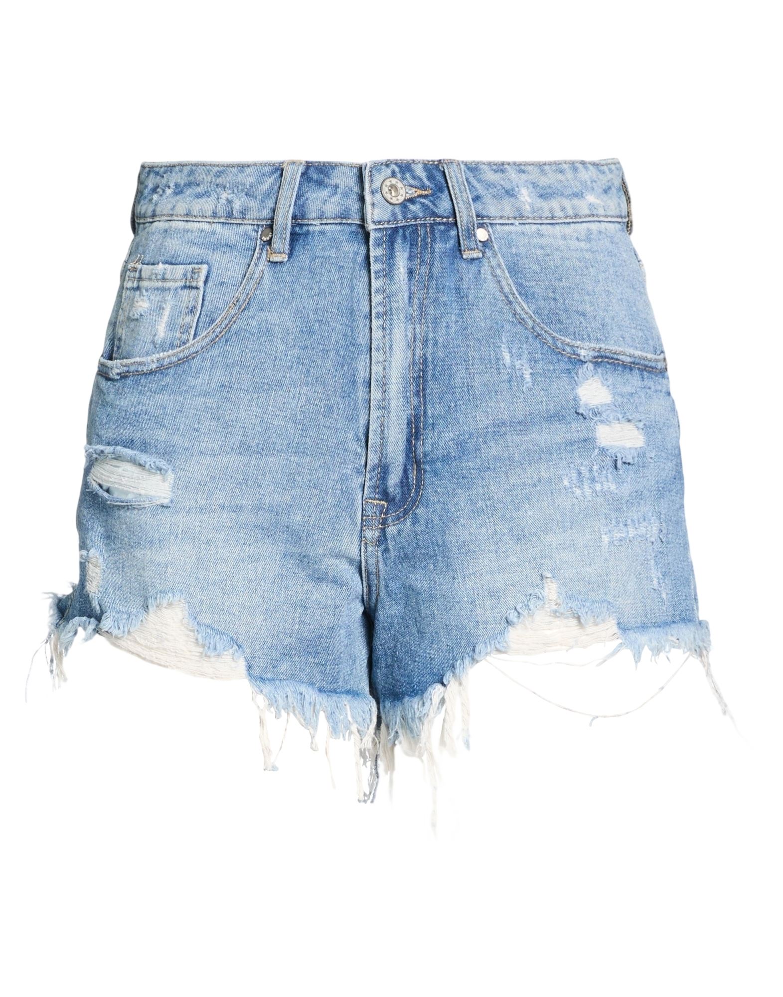 MARC ELLIS Jeansshorts Damen Blau von MARC ELLIS
