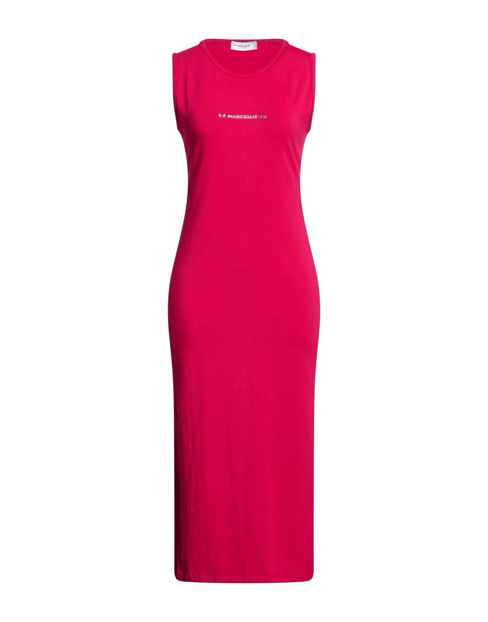MARC ELLIS Midi-kleid Damen Fuchsia von MARC ELLIS