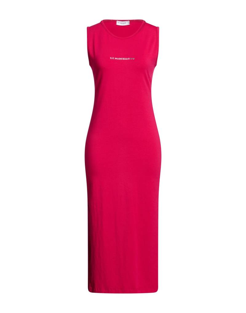 MARC ELLIS Midi-kleid Damen Fuchsia von MARC ELLIS