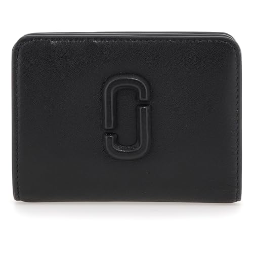 MARC JACOBS Damen The MINI COMPACT Wallet, Schwarz von MARC JACOBS