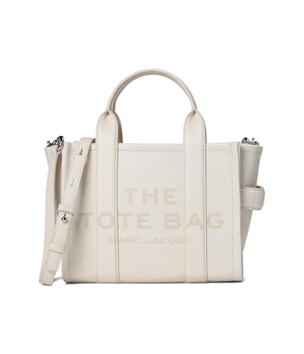 MARC JACOBS Damen The SMALL Tote Bag, Baumwolle/Silber von Marc Jacobs