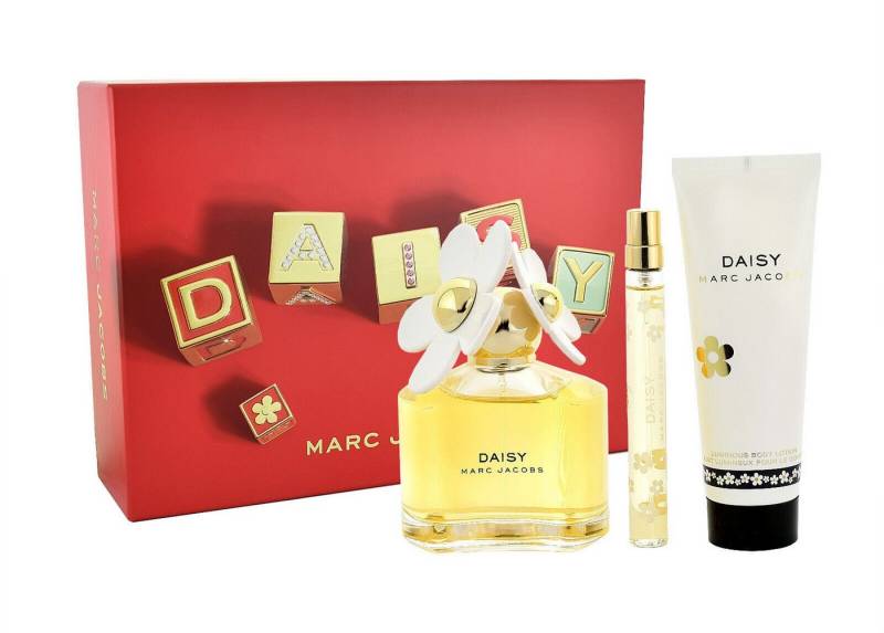 MARC JACOBS Duft-Set MARC JACOBS DAISY EDT 100ML + BODY LOTION 75ML + EDT 10ML von MARC JACOBS
