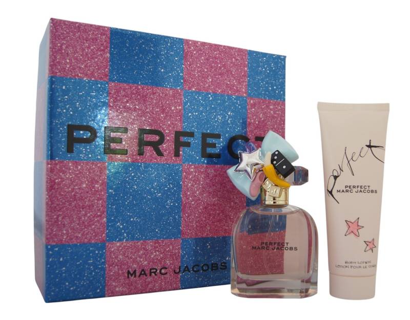 MARC JACOBS Duft-Set Marc Jacobs Perfect Eau de Parfum edp 50ml + Perfect Body Lotion 75ml, 1-tlg. von MARC JACOBS