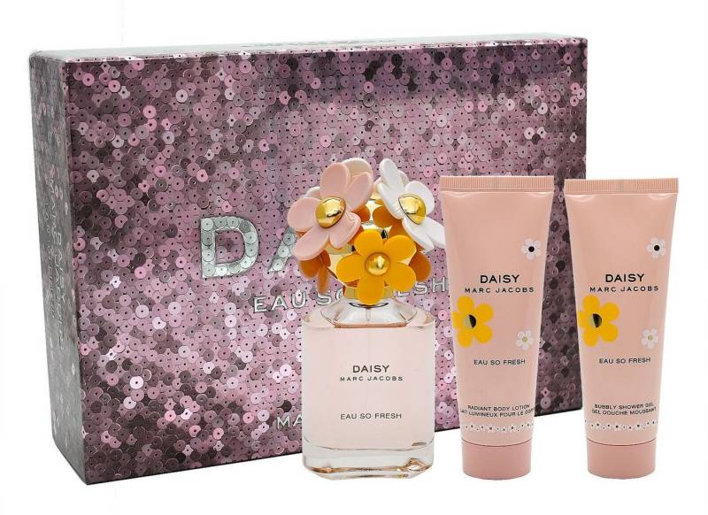 MARC JACOBS Eau de Toilette MARC JACOBS DAISY FRESH EDT 75ML + BL 75ML + SHOWER GEL 75ML von MARC JACOBS
