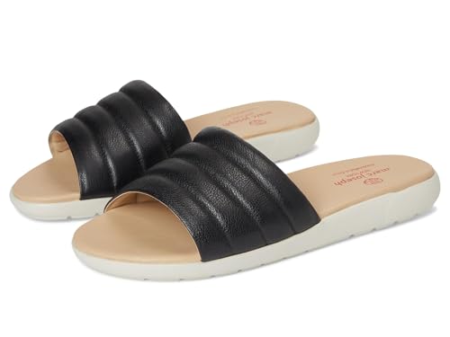 Marc Joseph New York South Street Slide Flache Sandalen für Damen, Black Napa Soft, 39.5 EU Marc Joseph New York South Street Slide Flache Sandalen für Damen, Black Napa Soft, 39.5 EU von MARC JOSEPH NEW YORK