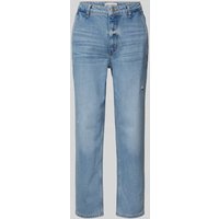 Marc O'Polo Cropped Boyfriend Jeans aus Baumwoll-Mix Modell 'IVA' in Hellblau Melange, Größe 26/32 von Marc O'Polo