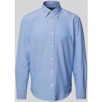 Marc O'Polo Regular Fit Freizeithemd aus reiner Baumwolle in Brushed-Oxford-Qualität in Bleu, Größe XXL Marc O'Polo Regular Fit Freizeithemd aus reiner Baumwolle in Brushed-Oxford-Qualität in Bleu, Größe XXL von Marc O'Polo