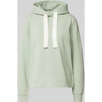Marc O'Polo Relaxed Fit Hoodie aus reiner Baumwolle mit gepeachter Oberfläche in Mint, Größe L Marc O'Polo Relaxed Fit Hoodie aus reiner Baumwolle mit gepeachter Oberfläche in Mint, Größe L von Marc O'Polo