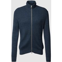 Marc O'Polo Strickjacke mit Zweiwege-Reißverschluss in Dunkelblau, Größe XL Marc O'Polo Strickjacke mit Zweiwege-Reißverschluss in Dunkelblau, Größe XL von Marc O'Polo
