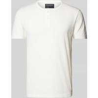 Marc O'Polo T-Shirt mit Rundhalsausschnitt in Weiss, Größe M von Marc O'Polo