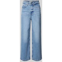 Marc O'Polo Wide-Fit Jeans mit Bio-Baumwolle Modell 'SJVA' in Ocean Melange, Größe 32/32 von Marc O'Polo