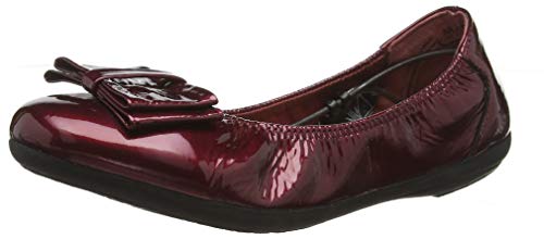 Marc Shoes Janine, Damen Geschlossene Ballerinas, Rot (Cow Patent red 00837), 37 EU (4.5 UK) von Marc Shoes