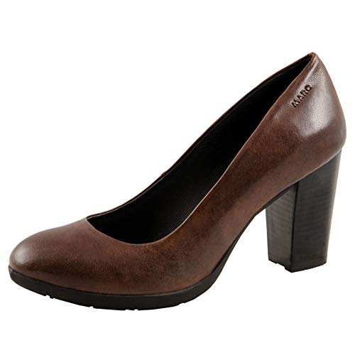 Marc Shoes Dilara, Damen Pumps, Braun (Sheep Venus Cognac 00877), 36 EU (3.5 UK) von Marc Shoes