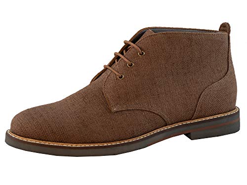 Marc Shoes Herren casual Stiefelette Textil medium Fußbett: herausnehmbar 45,0 Canvas brown von Marc Shoes