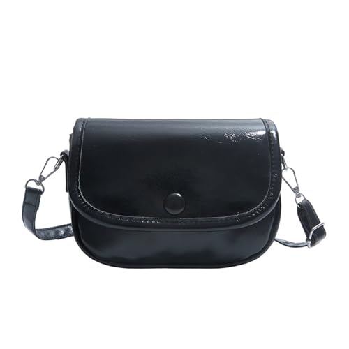 Damentasche im koreanischen Stil, Umhängetasche, PU-Leder, schlicht, klein, quadratisch, stilvolle Kuriertasche für den täglichen Gebrauch, kleine quadratische Schultern, PU-Leder, Kuriertasche von MARCBUSE