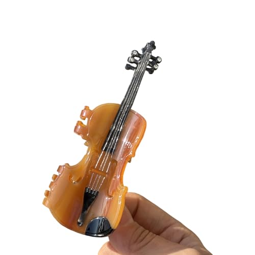 Einzigartige Saxophon-Haarspange aus Acetat mit lustiger Cartoon-Musiknote für Musikfestivals und Partys von MARCBUSE