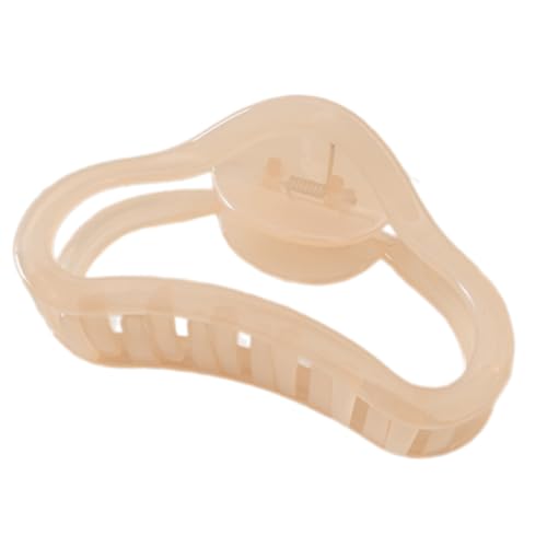 Große ausgehöhlte Haarklammer für weibliche Geleefarbe, starker Haarverschluss, rutschfester Pferdeschwanz-Halter, Frauen-Haarklammer von MARCBUSE