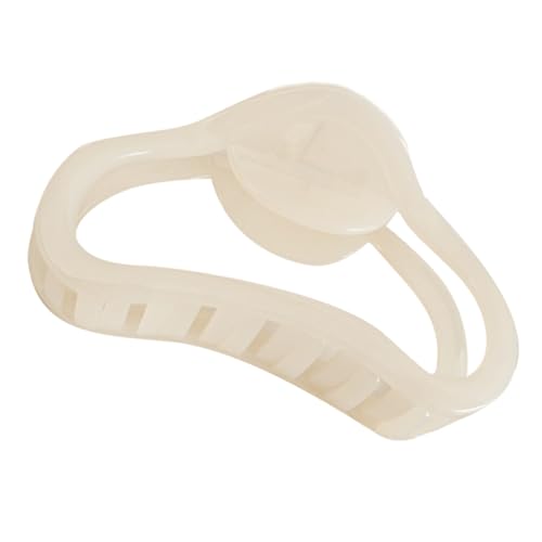 Große ausgehöhlte Haarklammer für weibliche Geleefarbe, starker Haarverschluss, rutschfester Pferdeschwanz-Halter, Frauen-Haarklammer von MARCBUSE