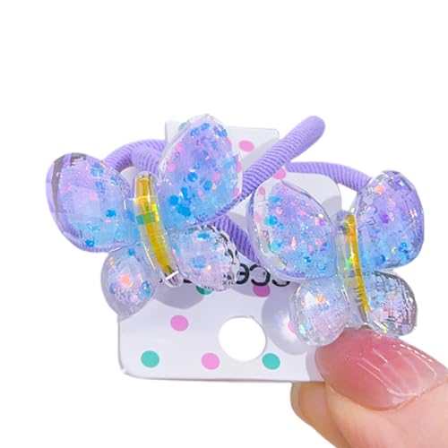Haarreif für Kinder, Schmetterlingsmotiv, elastisch, für kleine Mädchen, 1 Paar Haarreif für Kinder, Schmetterlingsmotiv, elastisch, für kleine Mädchen, 1 Paar von MARCBUSE