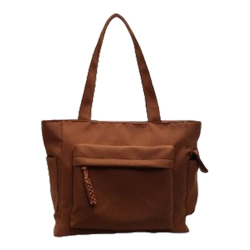 MARCBUSE Damen Tasche Große Kapazität Achseltasche Stilvolle Schulter Nylon Pendeln Einkaufen Unterarm Frauen Schulter Große Kapazität Achsel Nylon Handtasche Pendeln, B, One Size von MARCBUSE