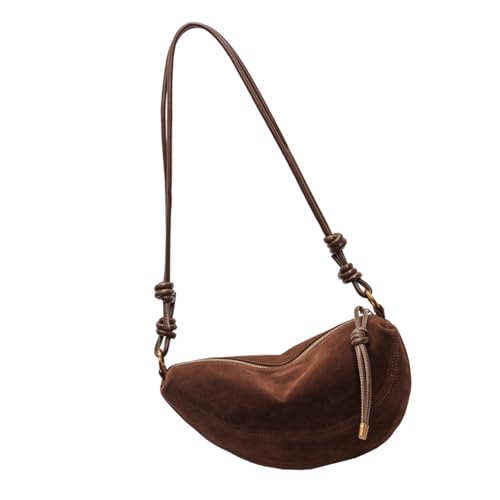 MARCBUSE Damen-Umhängetasche, trendige Knödeltasche, große Kapazität, Messenger, Shopping, Retro, Crossbody für den täglichen Gebrauch, große Kapazität, Crossbody, lässig, Pendeln, für Reisen von MARCBUSE