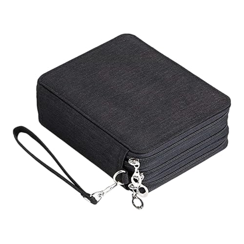 MARCBUSE Federmäppchen mit großer Kapazität Stifthalter Buntstifte Aufbewahrungstasche Stifttasche Bleistift Organizer Schulbedarf Organizer Buntstifte Aufbewahrung für Mädchen Jungen Erwachsene von MARCBUSE