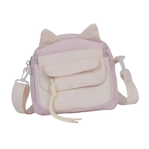 MARCBUSE Moderne Nylon-Umhängetasche für Damen, Schultertaschen mit verstellbarem Riemen für Einkäufe und gesellschaftliche Veranstaltungen, Handy-Geldbörse, a, One Size von MARCBUSE