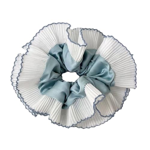 Modische Haargummis für Frauen, doppellagig, groß, elastisch, französisches Haar, Haargummis, Haar-Accessoires, Krawatten von MARCBUSE