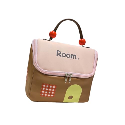 Praktischer, übergroßer Make-up-Aufbewahrungskoffer, wasserdichte Materialien und Inneneinteilungen für effiziente Kosmetik-Organisation, Polyester-Kosmetik-Organizer mit Griffen, B, Einheitsgröße von MARCBUSE