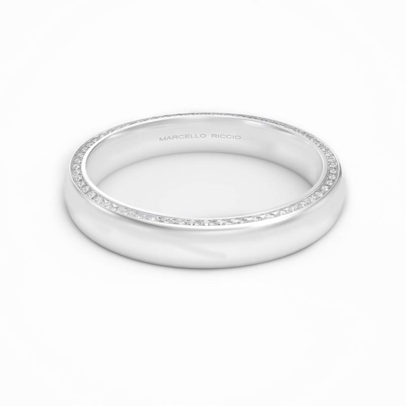 Diamant Gold Eternity Ring von MARCELLORICCIOLONDON