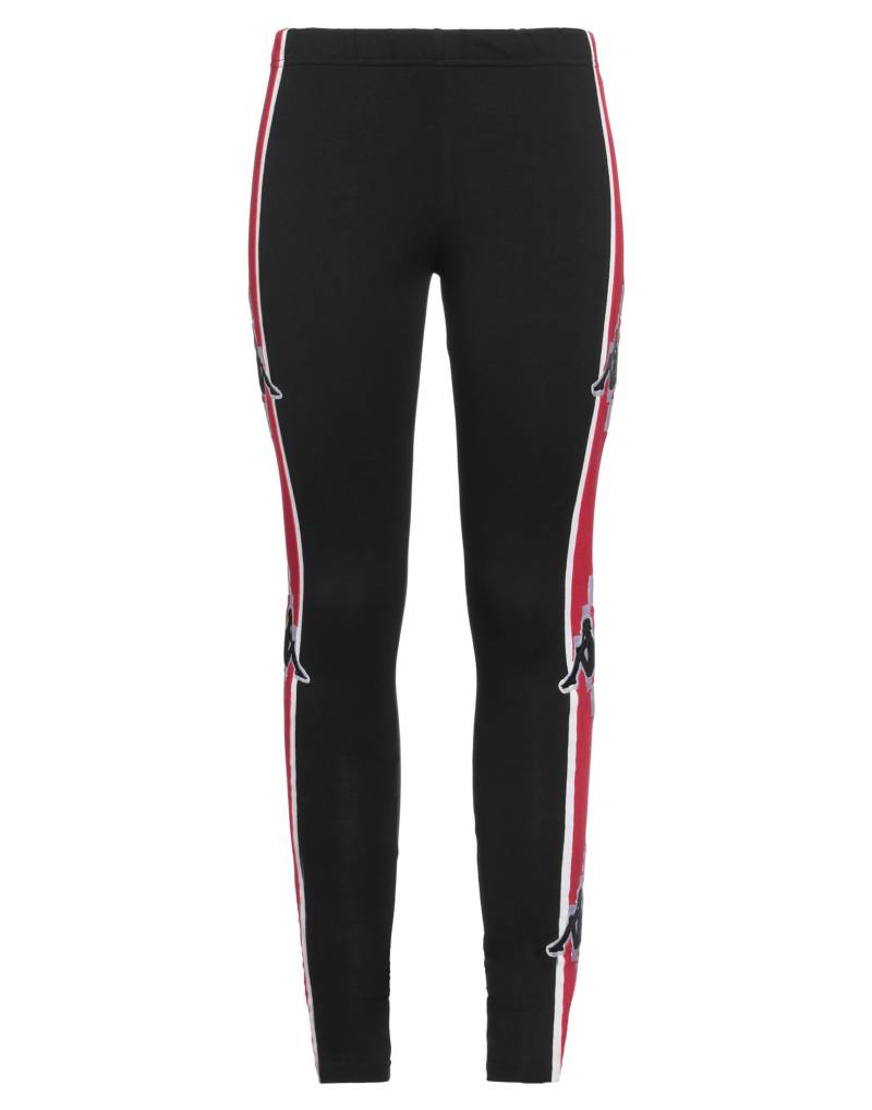 MARCELO BURLON x KAPPA Leggings Damen Schwarz von MARCELO BURLON x KAPPA
