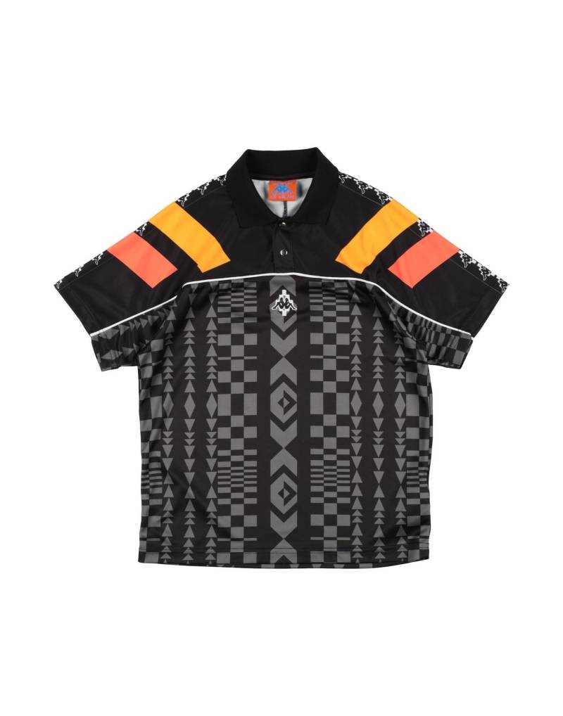 MARCELO BURLON x KAPPA Poloshirt Kinder Schwarz von MARCELO BURLON x KAPPA