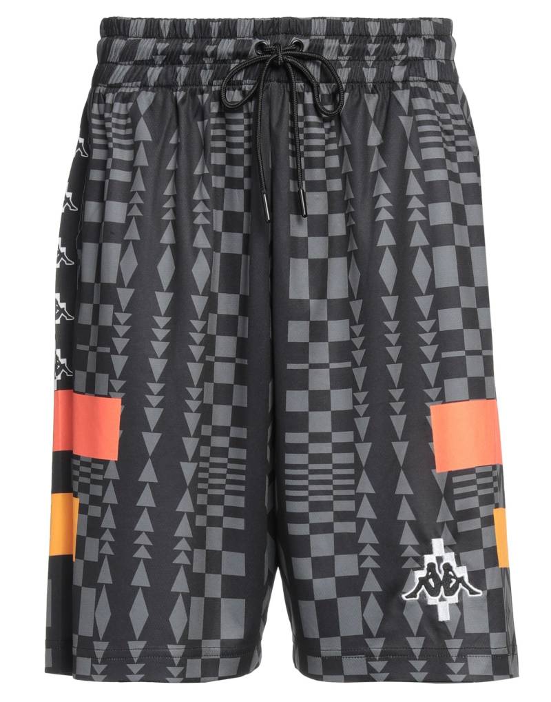 MARCELO BURLON x KAPPA Shorts & Bermudashorts Herren Schwarz von MARCELO BURLON x KAPPA