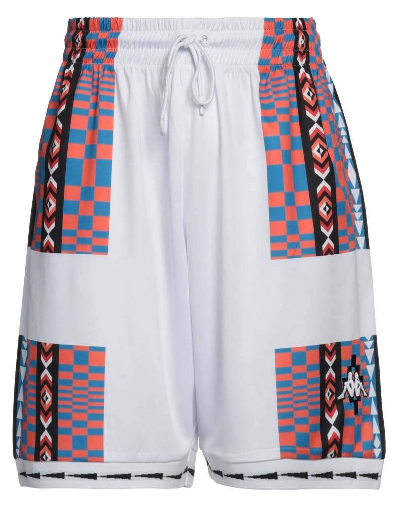 MARCELO BURLON x KAPPA Shorts & Bermudashorts Herren Weiß von MARCELO BURLON x KAPPA