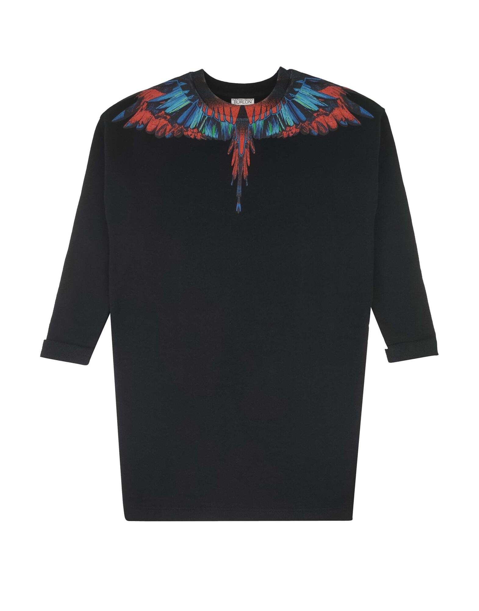 MARCELO BURLON Kinderkleid Damen Schwarz von MARCELO BURLON