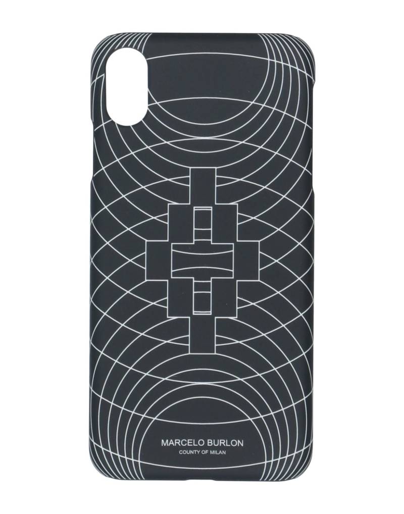 MARCELO BURLON Cover & Hüllen Herren Schwarz von MARCELO BURLON