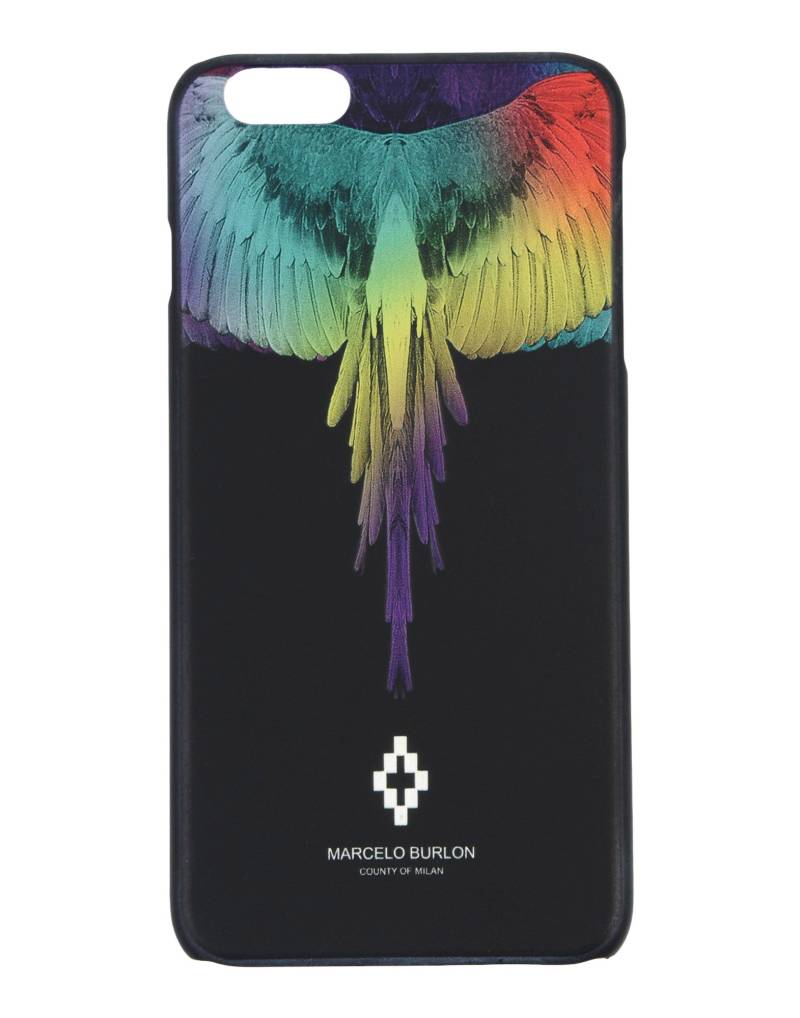 MARCELO BURLON Cover & Hüllen Herren Schwarz von MARCELO BURLON