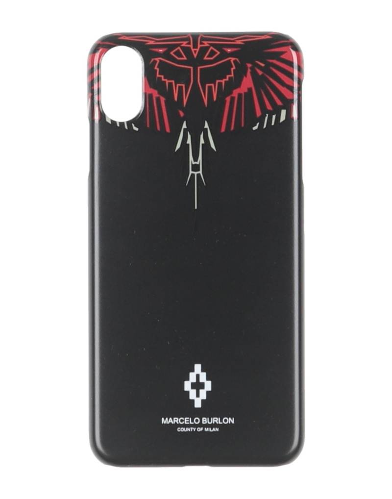 MARCELO BURLON Cover & Hüllen Herren Schwarz von MARCELO BURLON